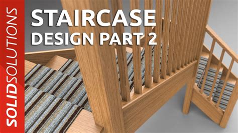 design  staircase  advanced solidworks tutorial youtube