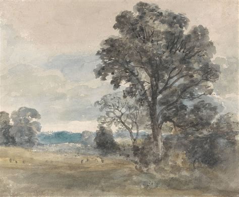 spencer alley skies painted  john constable