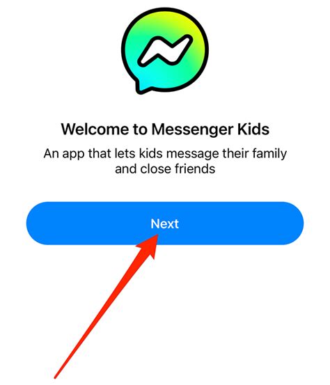 messenger kids   create  account   child