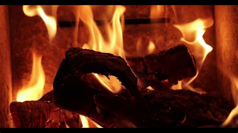 cozy crackling fireplace youtube