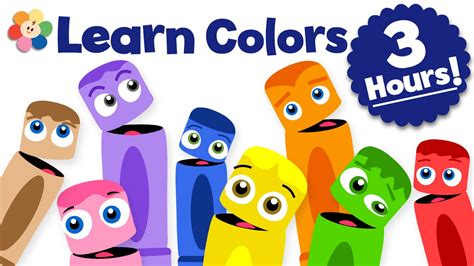 learn colors  kids color learning   kids  hour color
