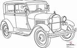 1928 Coloriage F100 Cars Openclipart sketch template
