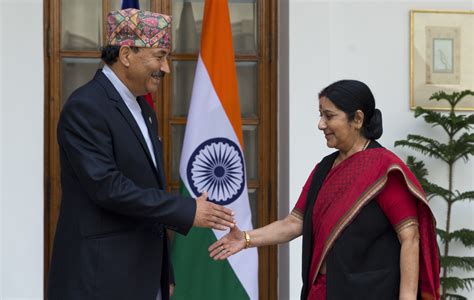 Thapa To Meet Swaraj In New Delhi Today The Himalayan Times Nepal S