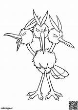 Dodrio Colorings Consent sketch template