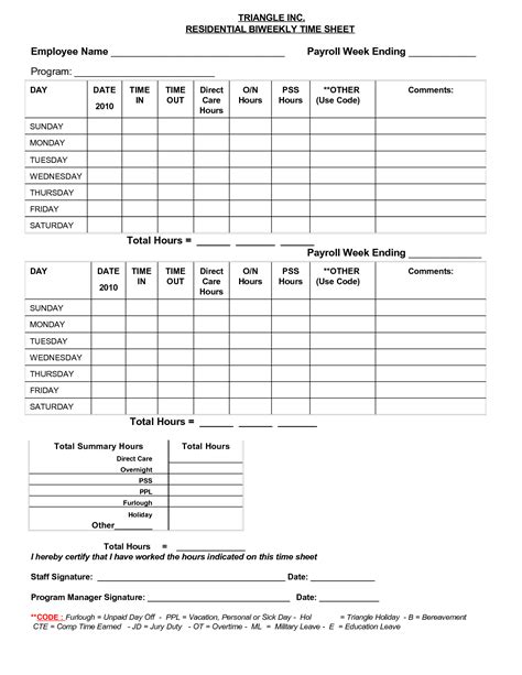 blank weekly time sheets excel templates