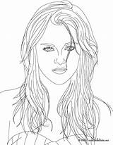 Coloring Pages People Twilight Celebrity Realistic Color Kids Print Adults Kristen Stewart Printable Victorious Justice Celebrities Colouring Vampire Getcolorings Famous sketch template