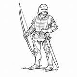 Middeleeuwse Boogschutter Soldaten Soldat Kleurplaten Soldaat sketch template