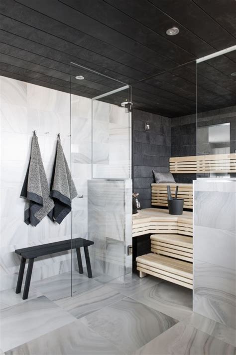a bit of luxury 35 stylish steam rooms for homes digsdigs