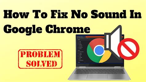 fix  sound  google chrome youtube
