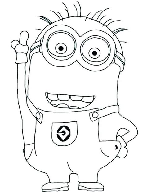 coloring pages minion coloring pages birthday minion coloring