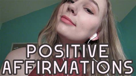 asmr positive affirmations for depression and ptsd [custom video] youtube