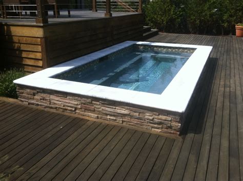 custom gunite spa  marble  orient patricks pools long