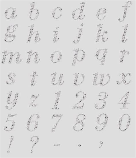 diamond font handmadefont lettering alphabet diamond fonts