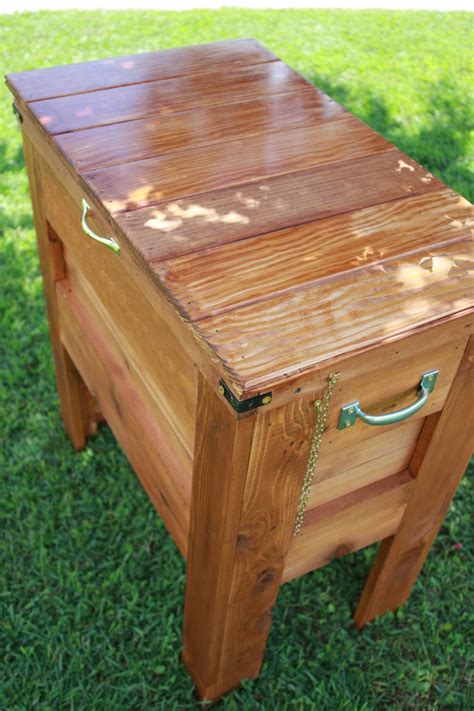 ana white outdoor wooden cooler diy projects