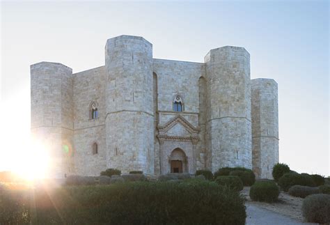 castles  puglia region  southern italy