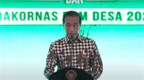 Perintahkan Bumn Dan Swasta Libatkan Bum Desa Jokowi Desa Jangan Cuma