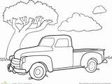 Coloring Truck Old Pages Classic Sheets Getcolorings Printable Color Getdrawings sketch template