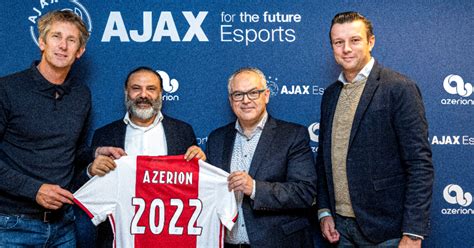 ajax esports en azerion gaan samenwerking aan  mobile gaming partnership sponsorreport