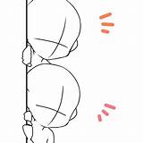 Chibi Bases Draw Chibis Pareja Animados Bocetos Yogi Parejas Female Ideias Gachalife Posturas Cuaderno Animación Piggyback Dessiner Peeking Tutoriel Apprendre sketch template