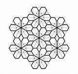 Tessellation Hexagon Pattern Patterns Geometry Visual Geometric Drawing Mandala sketch template