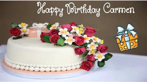 happy birthday carmen image wishes youtube