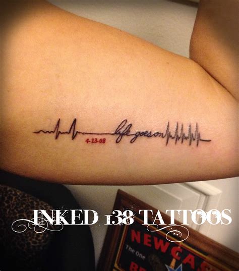 inked tattoos lifeline tattoo life