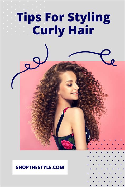 tips  styling curly hair shop  style