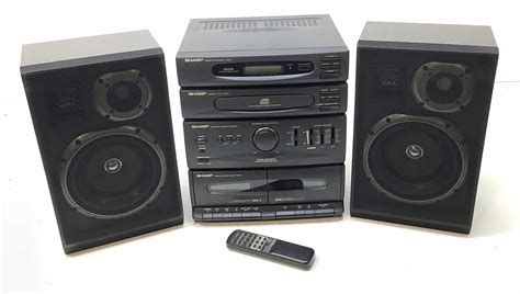 Lot Sharp Stereo System With Remote