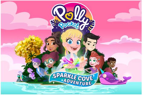 mattel television announces  special polly pocket sparkle cove