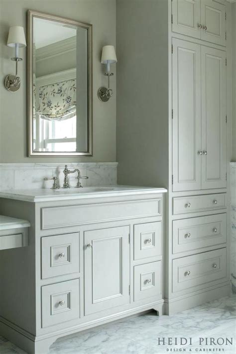 modern double vanities   middle tower  cabinets google search bathrooms remodel
