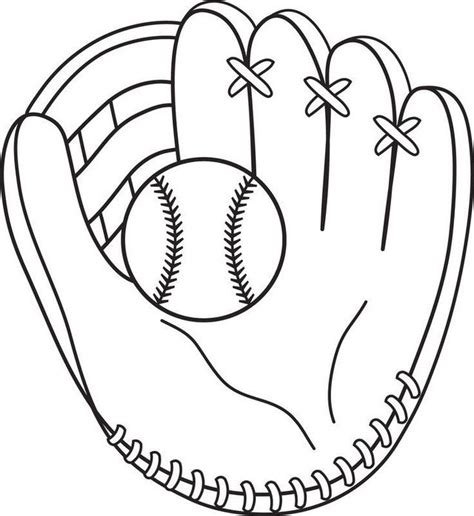 easy softball coloring pages  encourage kids  sports coloring pages