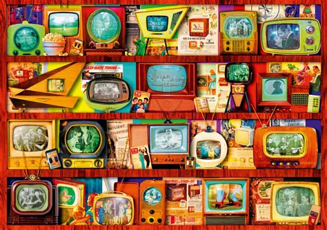 puzzle golden age of television shelf bluebird puzzle