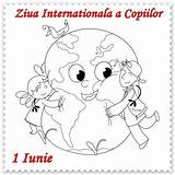 Iunie Ziua Copilului Desene Colorat Internationala Planse Copiilor Fise Copilarie Asociatia Profesorilor Despre sketch template