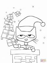 Pete Coloring Cat Christmas Saves Pages Printable Printables Sheets Preschool Cats Activities Supercoloring Template Groovy Worksheets Pet Color Sheet Kids sketch template