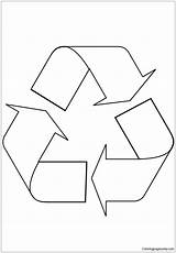 Recycle Reuse sketch template