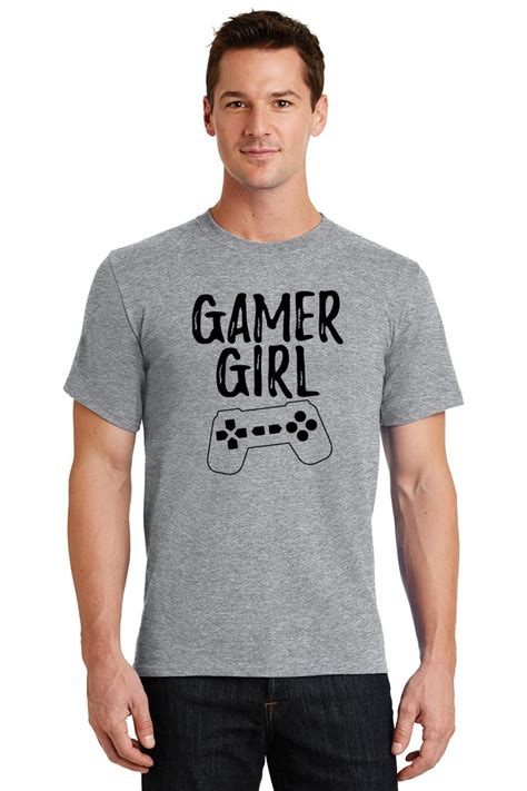 Mens Gamer Girl T Shirt Girlfriend Ebay
