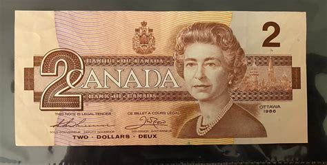 canadian  dollar bill rare etsy