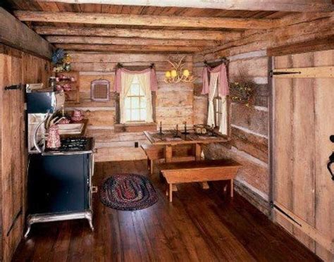 small cabin kitchen cabins pinterest style cabin  small cabins