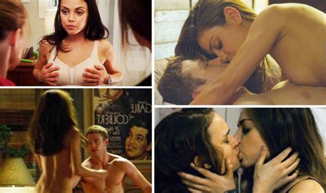 ted beauty mila kunis stripped bare her x rated pictures and two lesbian sex scenes films