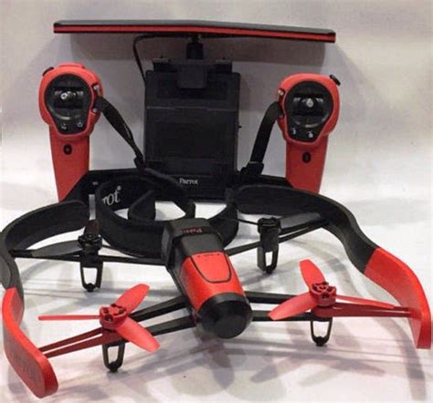 jual parrot bebop drone  skycontroller red  batteries charger  lapak naystore bukalapak