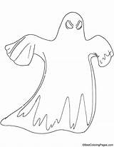Costume Ghost Coloring sketch template