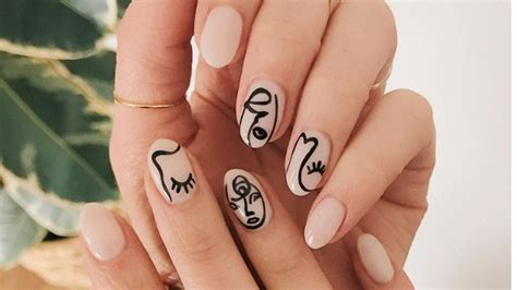 picasso nail art trend    instagram beauty world