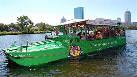 duck boats   official vehicle  boston championships