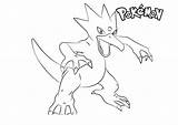 Golduck Pokemon Coloring Pages Printable Kids Color Print sketch template