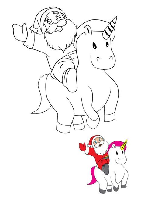 christmas unicorn coloring pages unicorn coloring pages printable