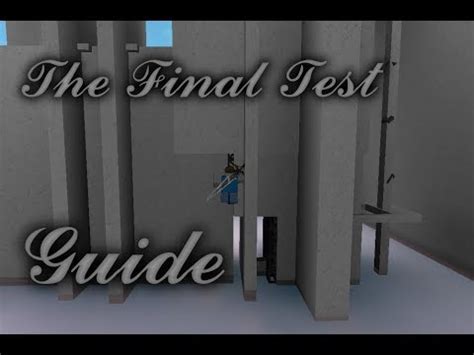 final test guidetutorial youtube