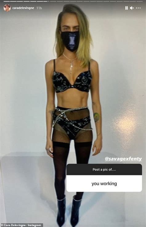 Cara Delevingne Shares Throwback Lingerie Snap From A Savage X Fenty