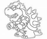 Coloring Bowser Dry Pages Getcolorings Jr sketch template