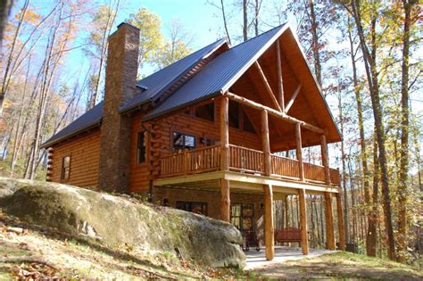 amish built log cabin hidden   wooded acres updated  tripadvisor warsaw vacation rental