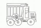Coloring Pages Truck Construction Kids Transportation Cartoon Big Wuppsy sketch template